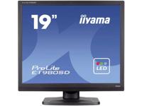 Iiyama E1980SD-B1 LED-monitor 48.3 cm (19 inch) 1280 x 1024 pix SXGA 5 ms DVI, VGA TN LED - thumbnail