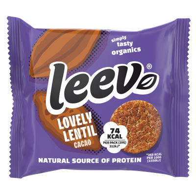 Leev Bio Lovely Lentil Cacao Cakes Multipack