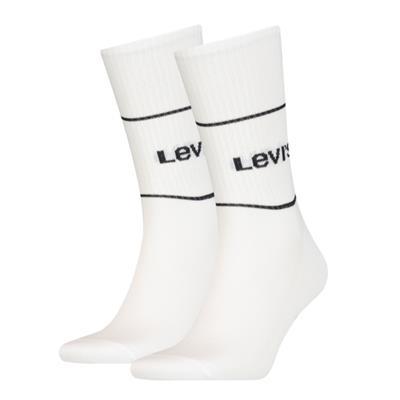 Levi's Short Cut Logo Sport White 2-Pack-43/46