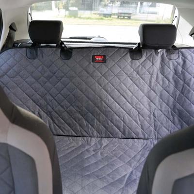 KONG 2-in-1 Autodeken Bench Seat Cover en Hangmat, antraciet-rood