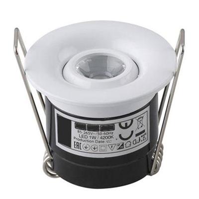 Energiezuinige LED Inbouwspot Veranda - Natuurlijk Wit 4200K - Ø41mm