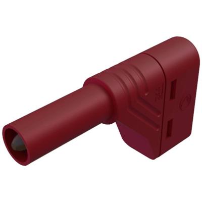 SKS Hirschmann LAS S W Veiligheids-lamellenstekker Stekker, haaks Stift-Ø: 4 mm Rood 1 stuk(s) SKS Hirschmann LAS S W Veiligheids-lamellenstekker Stekker, haaks Stift-Ø: 4 mm Rood 1 stuk(s)