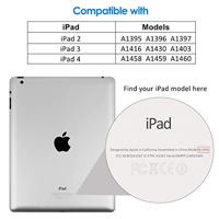 JETech Screen Protector voor iPad 4, iPad 3 en iPad 2, Gehard Glas Schermbeschermer - thumbnail