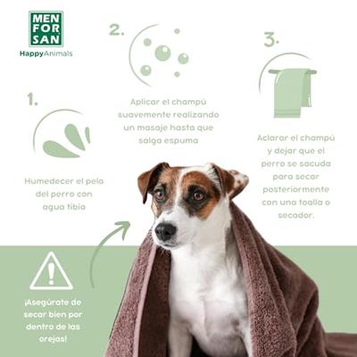 Dierenshampoo Menforsan Hond Aloë Vera 300 ml