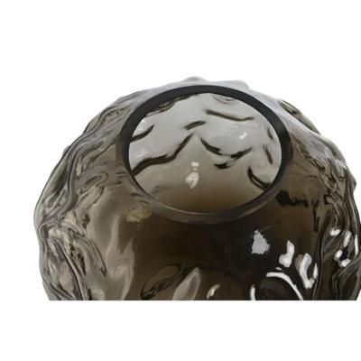 Vaas Home ESPRIT Donkerbruin Kristal Modern 21,5 x 21,5 x 19 cm Vaas Home ESPRIT Donkerbruin Kristal Modern 21,5 x 21,5 x 19 cm