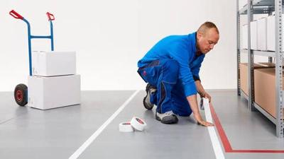 Markeringstape tesa® Professional 60760 PV1 50mmx33m rood | 6 stuks