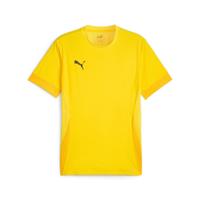 PUMA teamGOAL Matchday Voetbalshirt Geel Zwart - thumbnail