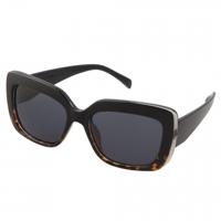 Kost zonnebril dames cat.3 zwart/bruin gevlamd (19 165) - thumbnail