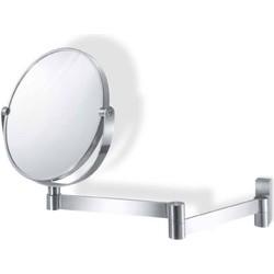 Zack Linea Make up Spiegel 26.5x25.6x3.8cm Mat Gesatineerd RVS 40109