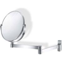 Zack Linea Make up Spiegel 26.5x25.6x3.8cm Mat Gesatineerd RVS 40109 - thumbnail