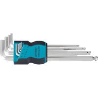 Hazet 2105LG/9H Inbus Haakse schroevendraaierset 1.5 mm, 2 mm, 2.5 mm, 3 mm, 4 mm, 5 mm, 6 mm, 8 mm, 10 mm 1.5 mm 9-delig - thumbnail