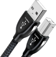 AudioQuest 0.75m Carbon USB A-B USB-kabel 0,75 m 2.0 USB B Zwart - thumbnail