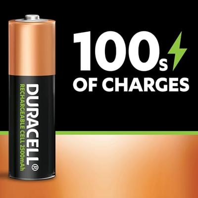 Duracell AA 2500mAh Stay Charged 2x - thumbnail