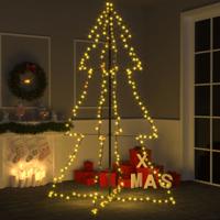 Kegelkerstboom 240 LED's binnen en buiten 118x150 cm - thumbnail
