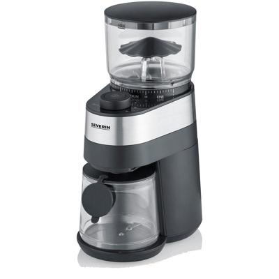 Severin KM 3880 3880 Koffiemolen Zwart, RVS Severin KM 3880 3880 Koffiemolen Zwart, RVS