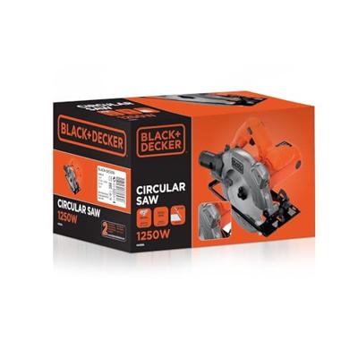BLACK+DECKER CS1250L 1250W 190mm Cirkelzaag | 1x Zaagblad | Langsgeleider - CS1250L-QS