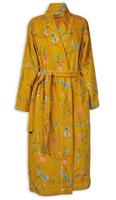 Pip Studio Pip Studio Les Fleurs Bathrobe Yellow L - thumbnail