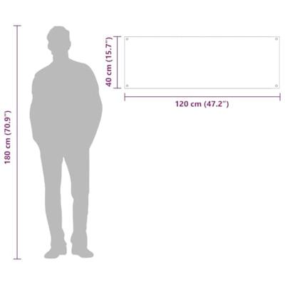 VidaXL Keuken spatscherm lichtgrijs 120 x 40 cm gehard glas