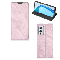OnePlus 9 | Standcase | Marble Pink - Origineel Cadeau Vriendin - thumbnail