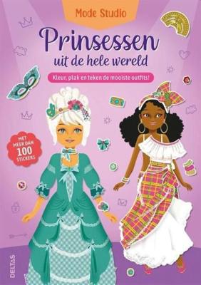 Doeboek Mode Studio - Prinsessen Uit De Hele Wereld