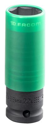 Facom alu impact dop voor lichtmetalen velgen - 22 mm - NSI.22L Facom alu impact dop voor lichtmetalen velgen - 22 mm - NSI.22L