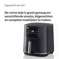 Braun HF 5030I BK Frituurpan 6 l 1700 Zwart - thumbnail