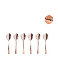 Amefa Austin Theelepels 6 Stuks Koper - thumbnail