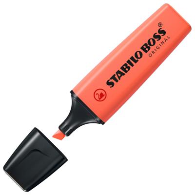 STABILO BOSS ORIGINAL Pastel, markeerstift, zacht koraalrood, per stuk