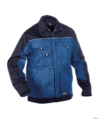 DASSY werkjas lugano p/k zwart/grijs xxl