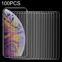 100 stuks 9H 2.5D getemperd glas Film voor iPhone XS / X - thumbnail