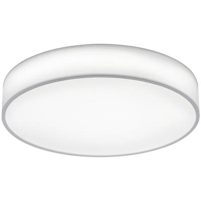 LED Plafondlamp Rond 42W - Mat Wit Textiel - Kleur en Dim Aanpasbaar