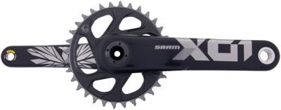 SRAM crankstel "x01 eagle" crankset x01 eagle 32t boost 175mm lunar po.