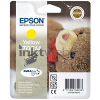 Epson Inktpatroon T0614 Yellow/Geel - thumbnail