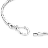 Pandora 291199C01 Oorhangers Double Heart Sparkling zilver-zirconia wit - thumbnail