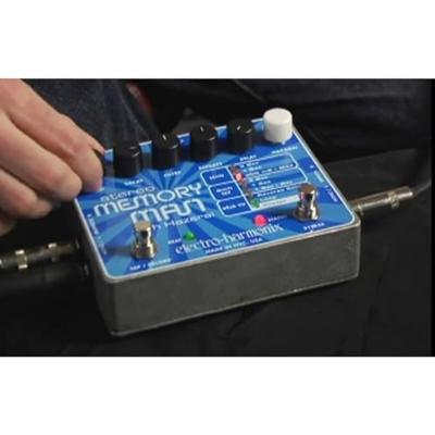 Electro Harmonix Stereo Memory Man Hazarai Delay effect