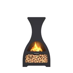 Barbecook Kuro S-U Tuinhaard - - Black Friday afhaalprijs