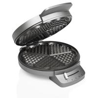 Wafelmaker Princess Princess 132380 Zwart Zilverkleurig Staal 1200 W - thumbnail