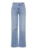 Only Onlmadison Blush Hw Wide Dnm Cro371 Noos 15282975 Mom Jeans Light Blue Denim - thumbnail