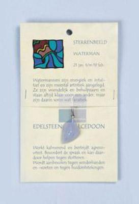 Steengoed Sterrenbeeldsteen hanger waterman 1 Stuks