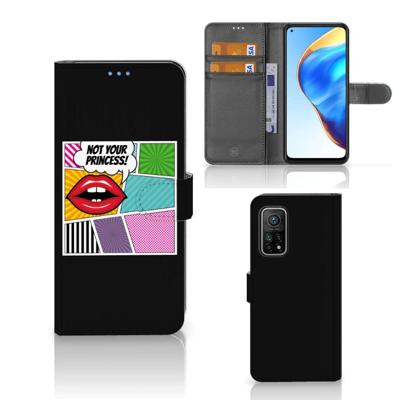 Xiaomi Mi 10T Pro | Mi 10T | Wallet Case | met Pasjes | Popart Princess Xiaomi Mi 10T Pro | Mi 10T | Wallet Case | met Pasjes | Popart Princess