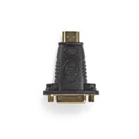 HDMI - DVI-Adapter | HDMI-Connector - DVI-D 24+1-Pins Female | Zwart - thumbnail