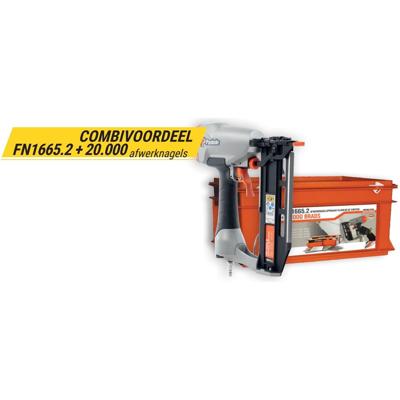 Paslode FN1665.2 Afwerknagelapparaat (25-65mm) & 20.000 brads in koffer - 695958