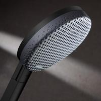 Hansgrohe Raindance Alive Q regendoucheset 21x24cm mat zwart - thumbnail