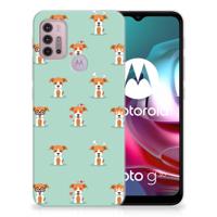 Motorola Moto G30 | G10 TPU Hoesje Pups - thumbnail