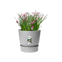 ELHO Greenville 25 ronde bloempot - Buiten - Ø 24,48 x H 23,31 cm - Levend beton grijs - thumbnail
