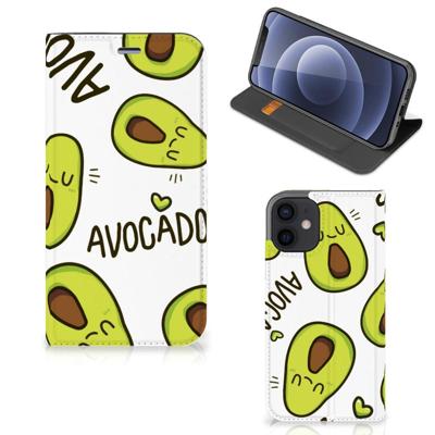 iPhone 12 Mini Magnet Case Avocado Singing iPhone 12 Mini Magnet Case Avocado Singing