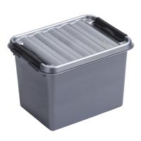 Sunware Q-line box 3 liter metaal/zwart - thumbnail