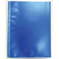 Geperforeerde showtas, blauw, pak van 50 - thumbnail