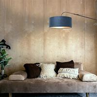 Steinhauer Verstelbare muurlampElegant Classy zwart met blauw - 8244ZW - thumbnail