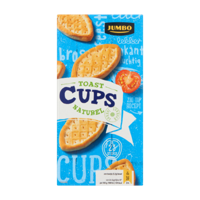 Jumbo Toast Cups Naturel 130 g - thumbnail
